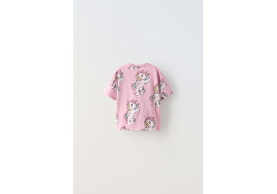 Zara Футболка с принтом my little pony® , Цвет: Розовый, Размер: 3 лет (98 см), изображение 2