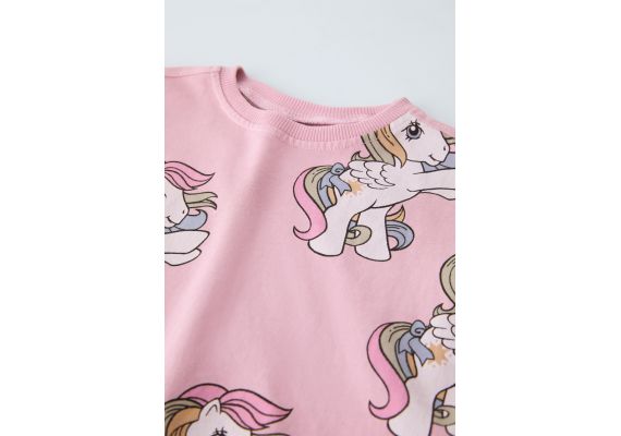 Zara Футболка с принтом my little pony® , Цвет: Розовый, Размер: 2 лет (92 см), изображение 3