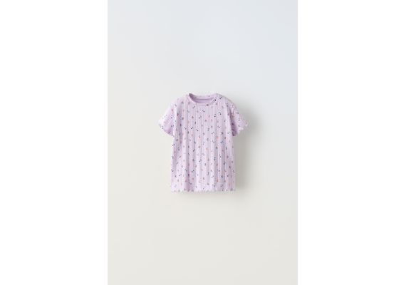 Zara Клетчатая флористическая майка с разрезом , Цвет: multicolor, Размер: 3 лет (98 см)