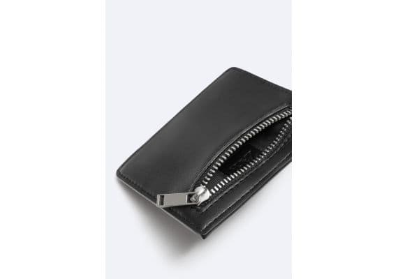 Zara Хранитель карт zip card holder , изображение 4