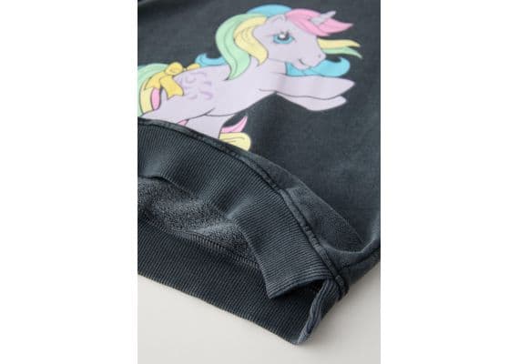 Zara   my little pony® print sweatshirt , Цвет: Серый, Размер: 1½ лет (86 см), изображение 5