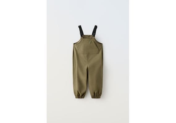 Zara Водоотталкивающие резиновые комбинезоны , Цвет: Зеленый, Размер: 1½ лет (86 см)