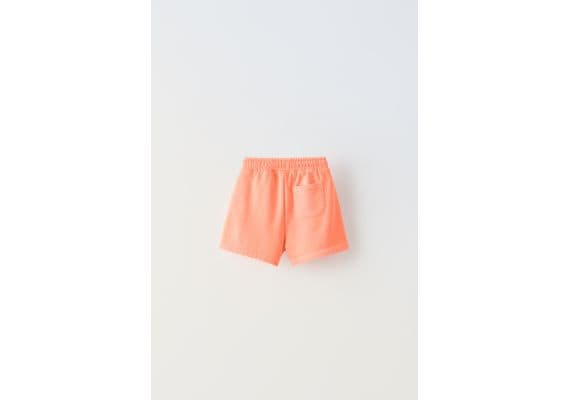 Zara Вышитые неоновые бермудские шорты , Цвет: multicolor, Размер: 1½ лет (86 см), изображение 3