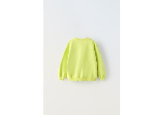 Zara Толстовка с вышивкой и окраской по ткани , Цвет: multicolor, Размер: 1½ лет (86 см), изображение 3