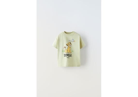 Zara Футболка simba the lion king © disney , Цвет: Зеленый, Размер: 1½ лет (86 см)