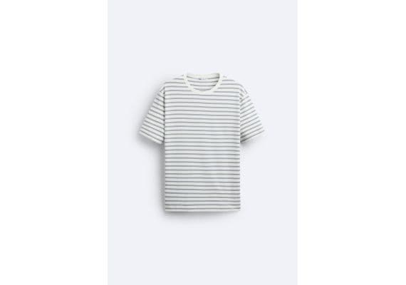 Zara Basic medium weight t-shirt , Цвет: multicolor, Размер: L (US L), изображение 7