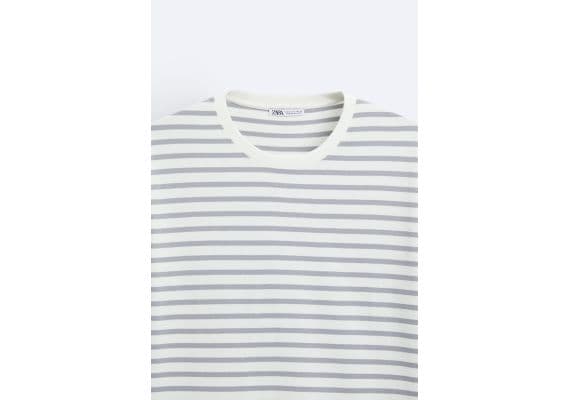 Zara Basic medium weight t-shirt , Цвет: multicolor, Размер: L (US L), изображение 9