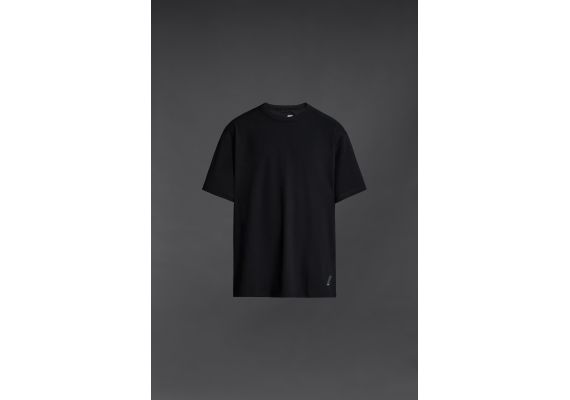 Zara Футболка для комфортных тренировок , Цвет: Черный, Размер: XL (US XL), изображение 6