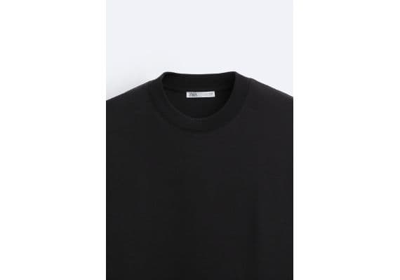 Zara   компактный толстовка , Цвет: Черный, Размер: XL (US XL), изображение 9