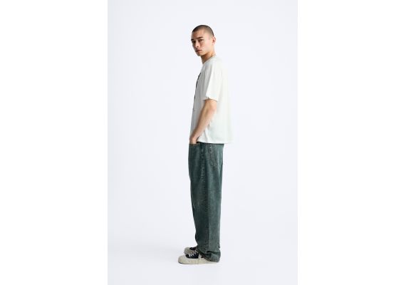 Zara Футболка с фотопечатью , Цвет: Белый, Размер: M (US M), изображение 4