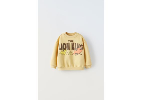 Zara Свитшот the lion king © disney , Цвет: Бежевый, Размер: 12-18 месяцев (86 см)