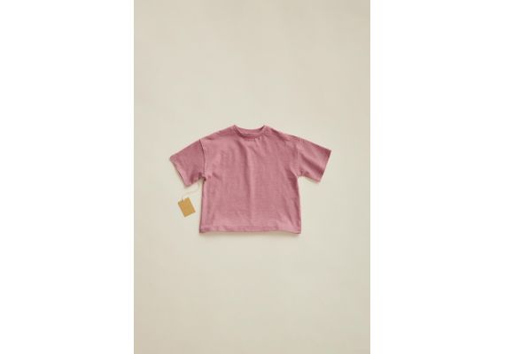 Zara Timelesz - футболка из хлопка с низким швом на плече , Цвет: Розовый, Размер: 2 лет (92 см)