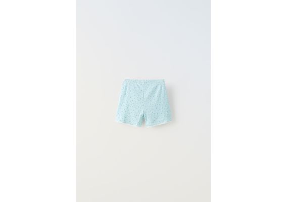 Zara   1-6 лет / цветочный ребристый комплект , Цвет: Синий, Размер: 1½ лет (86 см), изображение 5