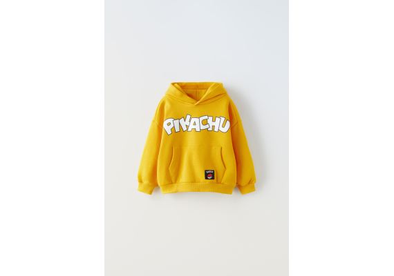 Zara Худи pikachu pokémon ™ , Цвет: Жёлтый, Размер: 9-12 месяцев (80 см)