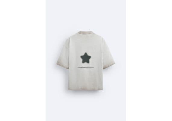 Zara  faded crop top , Цвет: Коричневый, Размер: S (US S), изображение 7