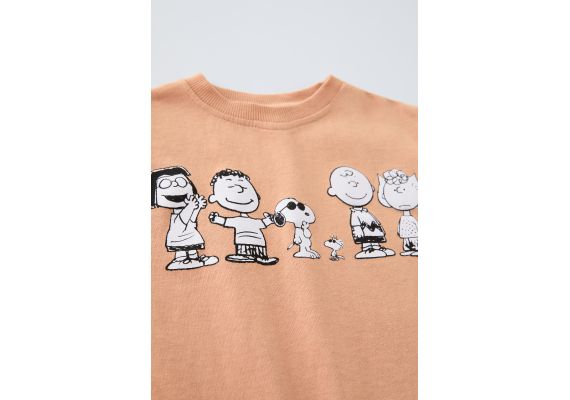 Zara Футболка snoopy peanuts™ , Цвет: Розовый, Размер: 3 лет (98 см), изображение 3