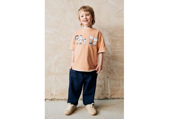 Zara Футболка snoopy peanuts™ , Цвет: Розовый, Размер: 3 лет (98 см), изображение 4