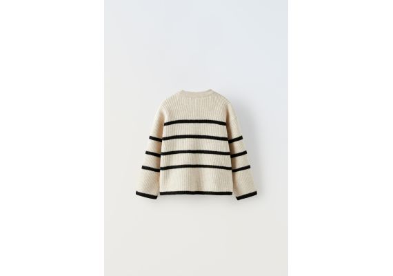 Zara Полосатый трикотажный свитер , Цвет: multicolor, Размер: 3-4 лет (104 см), изображение 2