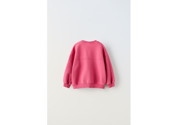 Zara Толстовка с вышивкой исла-белла , Цвет: Розовый, Размер: 3 лет (98 см), изображение 2