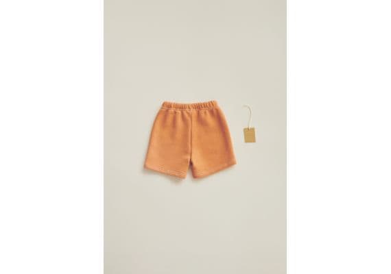 Zara Timelesz - бермуды с контрастной отстрочкой , Цвет: Оранжевый, Размер: 1½ лет (86 см), изображение 2