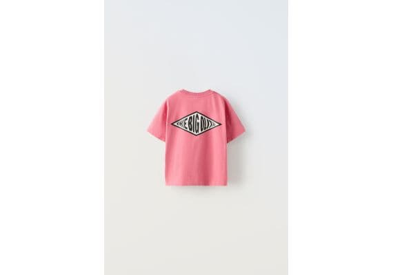 Zara Футболка big olita t-shirt , Цвет: Розовый, Размер: 5 лет (110 см), изображение 2