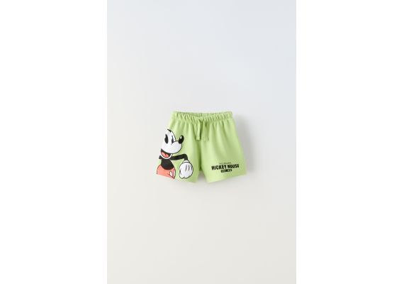 Zara Микки маус © disney плюшевые бермуды , Цвет: Зеленый, Размер: 1½ лет (86 см)