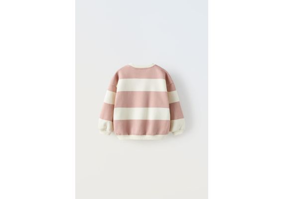 Zara Свитшот с полосатым принтом minnie mouse © disney , Цвет: Розовый, Размер: 3 лет (98 см), изображение 4