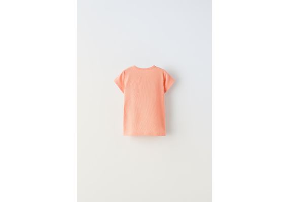 Zara Ribbed top , Цвет: Оранжевый, Размер: 3 лет (98 см), изображение 2