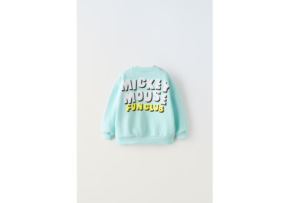 Zara Свитшот mickey mouse © disney , Цвет: Синий, Размер: 1½ лет (86 см), изображение 2