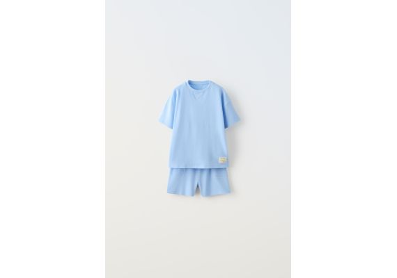 Zara Сохрани  2-6 лет/ простой комплект с этикеткой , Цвет: Синий, Размер: 2 лет (92 см)