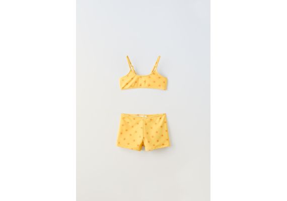 Zara  6-14 лет / комплект бикини surf sun , Цвет: Жёлтый, Размер: 13-14 лет (164 см)