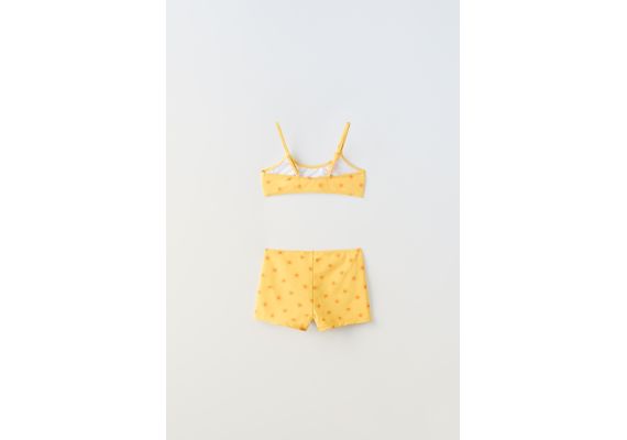 Zara  6-14 лет / комплект бикини surf sun , Цвет: Жёлтый, Размер: 13-14 лет (164 см), изображение 2