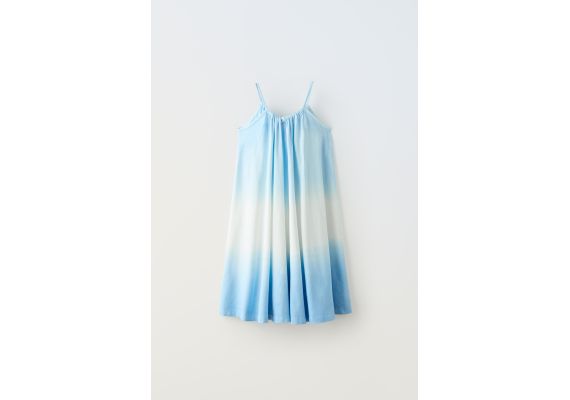 Zara   deep-dye dress , Цвет: Синий, Размер: 13-14 лет (164 см), изображение 3