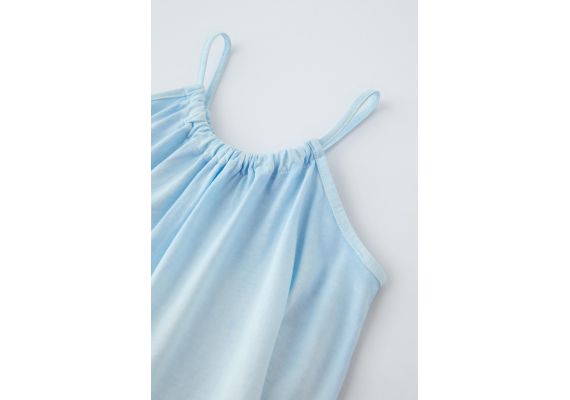 Zara   deep-dye dress , Цвет: Синий, Размер: 9 лет (134 см), изображение 4