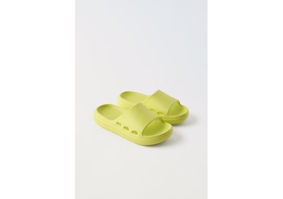 Zara Pool sandals , Цвет: Зеленый, Размер: 38 (24,3 см), изображение 2