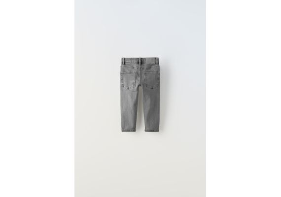 Zara  : джинсы slim fit , Цвет: Синий, Размер: 4-5 лет (110 см), изображение 2