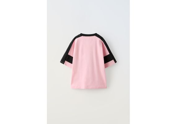 Zara Спортивная футболка , Цвет: Розовый, Размер: 6-7 лет (120 см), изображение 3