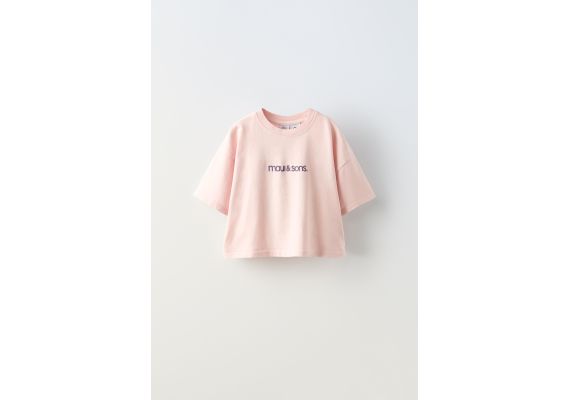 Zara Футболка maui & sons , Цвет: Розовый, Размер: 11-12 лет (152 см), изображение 3