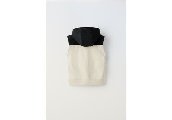 Zara Colour block hooded gilet , Цвет: multicolor, Размер: 8-9 лет (130 см), изображение 2