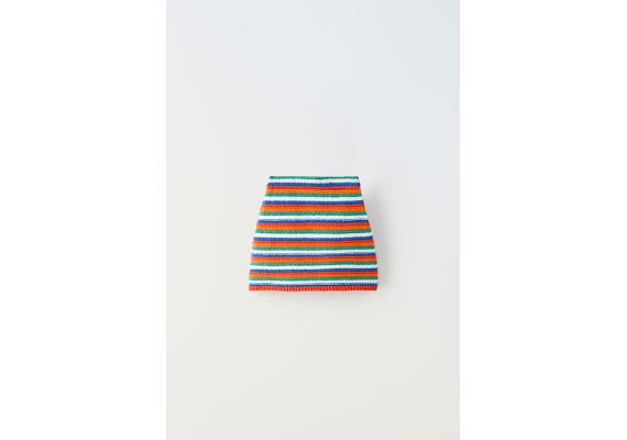 Zara Юбка с полосатым узором , Цвет: С принтом, Размер: 6-7 лет (120 см), изображение 4