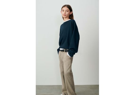 Zara Джинсы bootcut , Цвет: Коричневый, Размер: 10 лет (140 см), изображение 6