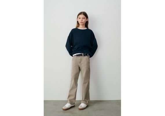 Zara Джинсы bootcut , Цвет: Коричневый, Размер: 10 лет (140 см), изображение 7