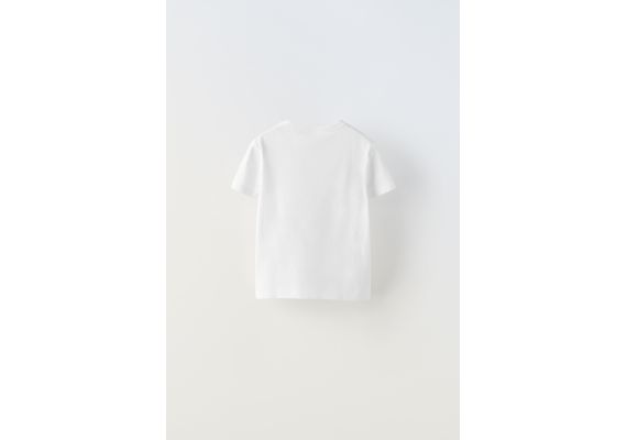 Zara Футболка city print t-shirt , Цвет: Белый, Размер: 6-7 лет (120 см), изображение 2