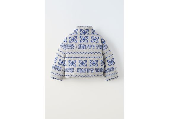 Zara Куртка с узором коллекции snow , Цвет: multicolor, Размер: 9-10 лет (140 см), изображение 3