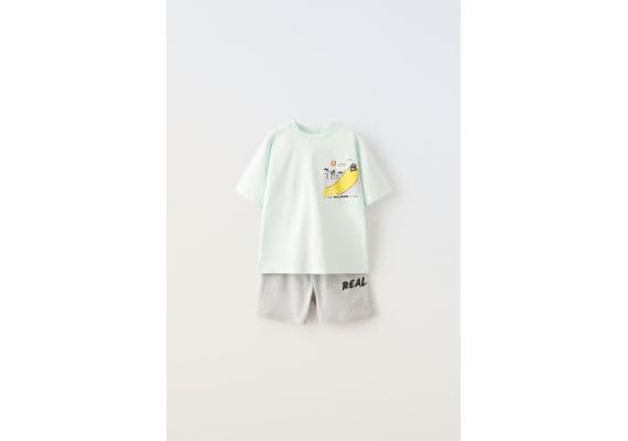 Zara 6-14 лет / комплект для скейтбордистов , Цвет: Синий, Размер: 8-9 лет (130 см)