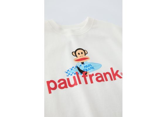 Zara Футболка paul frank ® , Цвет: Белый, Размер: 6-7 лет (120 см), изображение 5