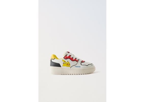 Zara Sneakers pikachu pokémon ™ , Цвет: Белый, Размер: 29 (18,3 см)