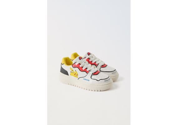 Zara Sneakers pikachu pokémon ™ , Цвет: Белый, Размер: 29 (18,3 см), изображение 2