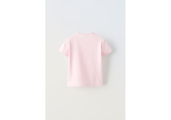 Zara Футболка с бисерным декором , Цвет: Розовый, Размер: 6-7 лет (120 см), изображение 2