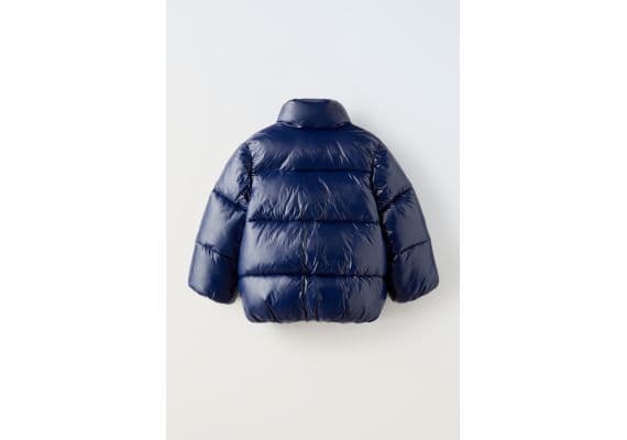 Zara Куртка-пуховик из коллекции snow collection , Цвет: Синий, Размер: 6-7 лет (120 см), изображение 2